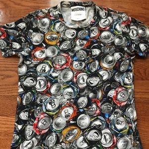 Moschino Couture  Men’s Soda Can Print T-shirt